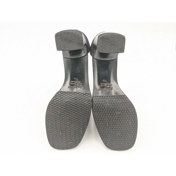 Paul Green Stretch Block Open T Strap Heels - Picture 8 of 8